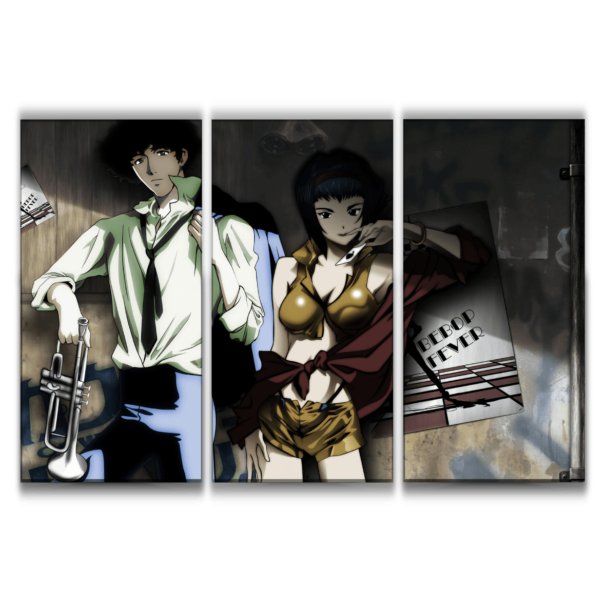 Spike Spiegel & Faye Valentine Poster