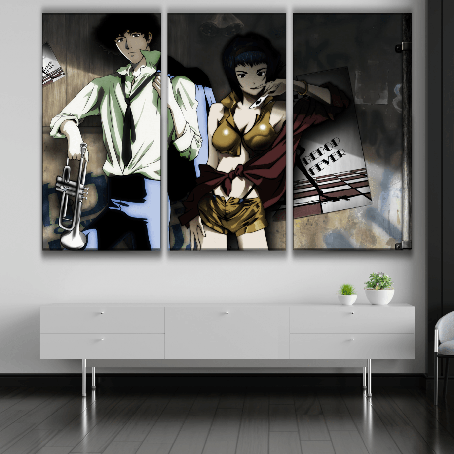 Spike Spiegel & Faye Valentine Poster