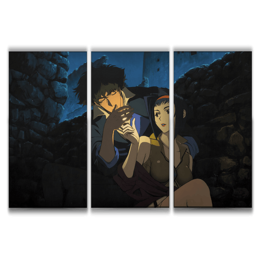 Spike & Faye Anime Poster