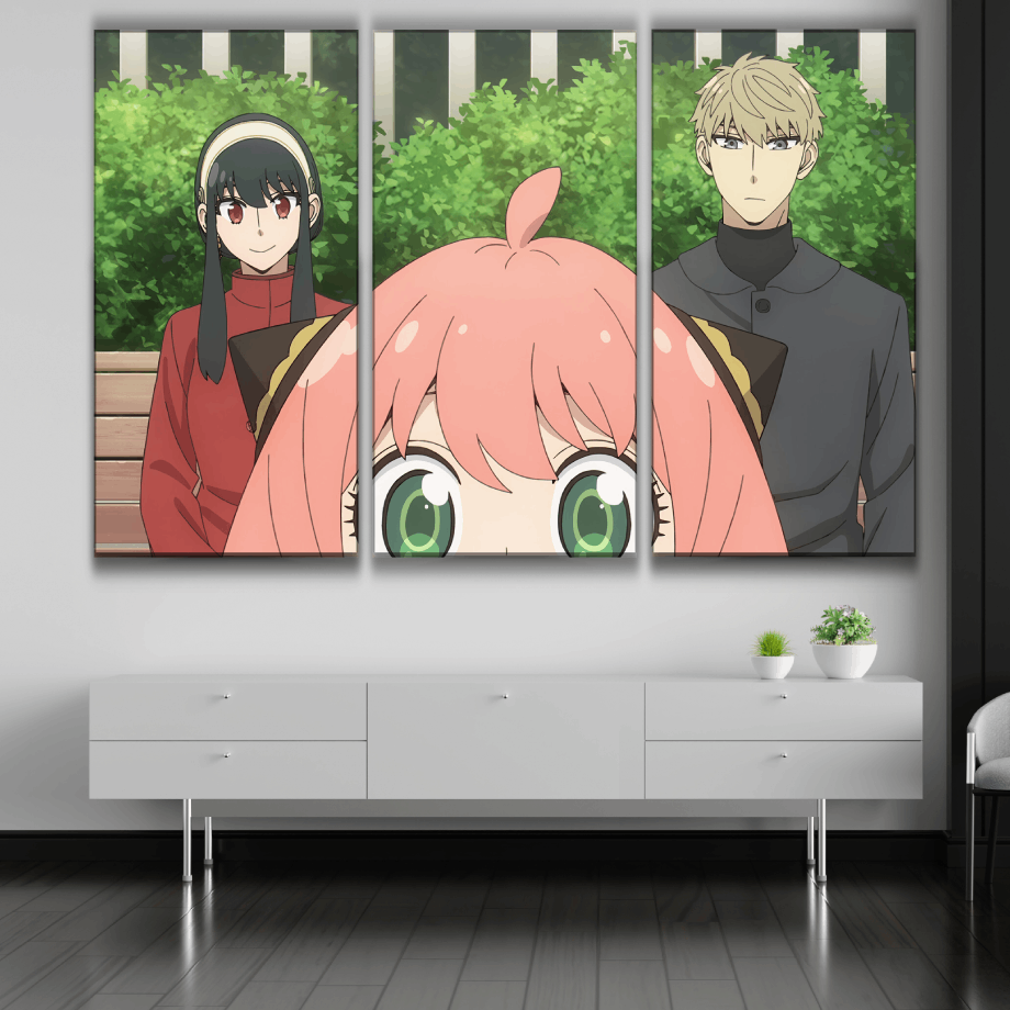 Spy x Family Anime Art Poster