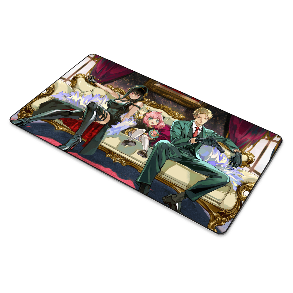Spy x Family Art Style Mouse Pad