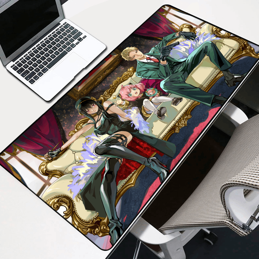 Spy x Family Art Style Mouse Pad