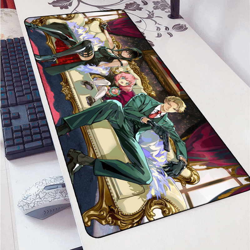 Spy x Family Art Style Mouse Pad