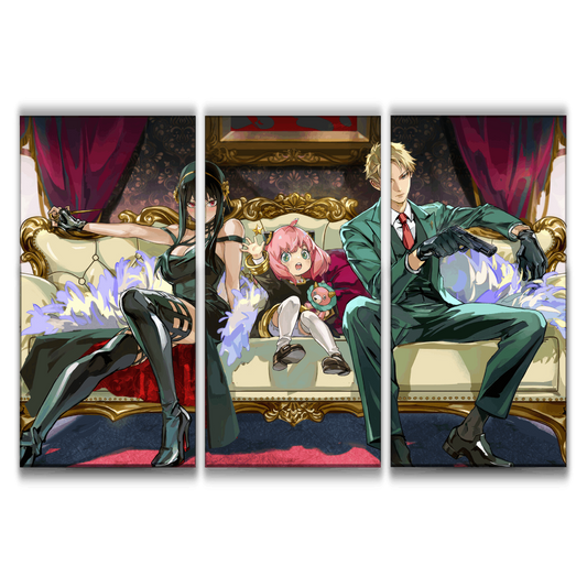 Spy x Family Art Style Poster