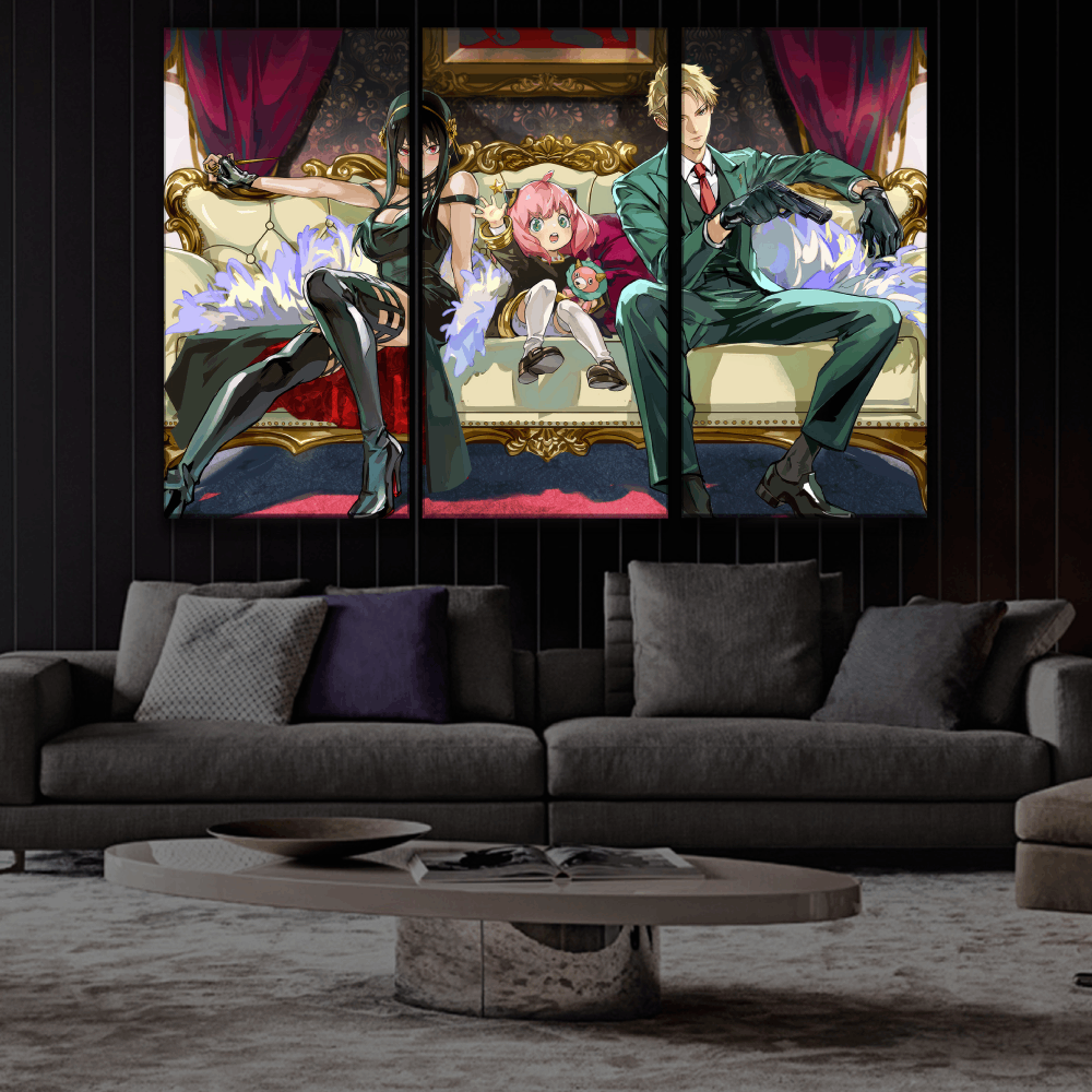 Spy x Family Art Style Buy Wall Poster
