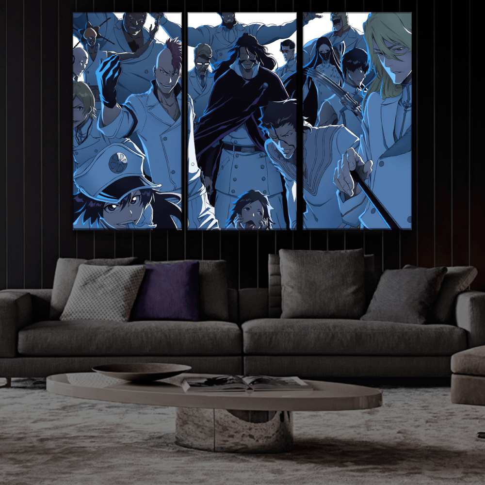 Sternritter Members Bleach Thousand Year Blood War Poster