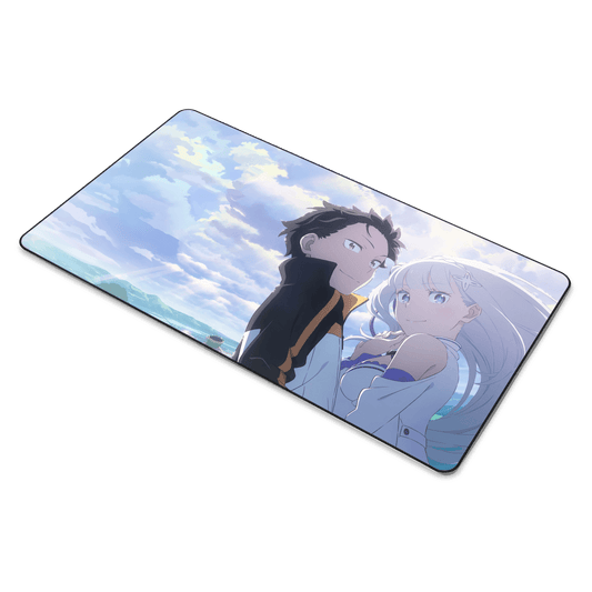 Subaru Natsuki & Emilia Mouse Pad