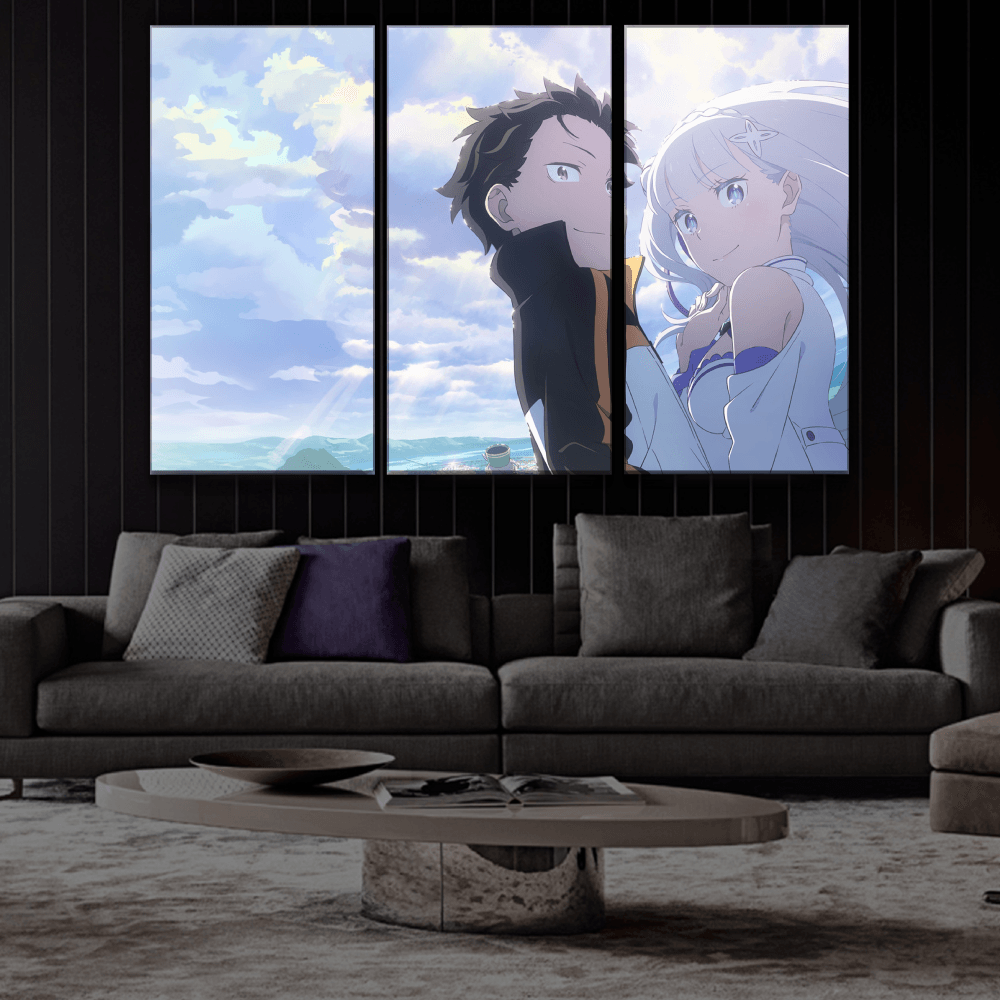 Subaru Natsuki & Emilia Buy Wall Poster