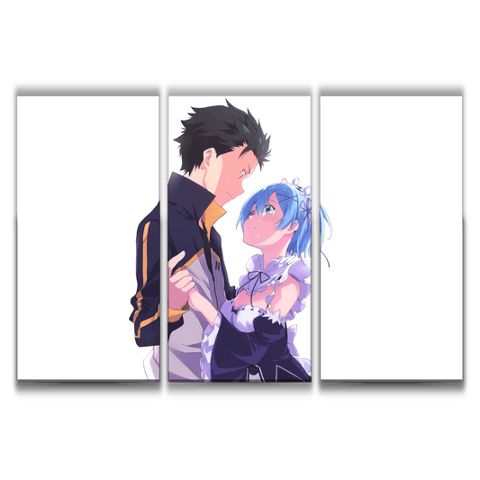 Subaru Natsuki & Rem Poster