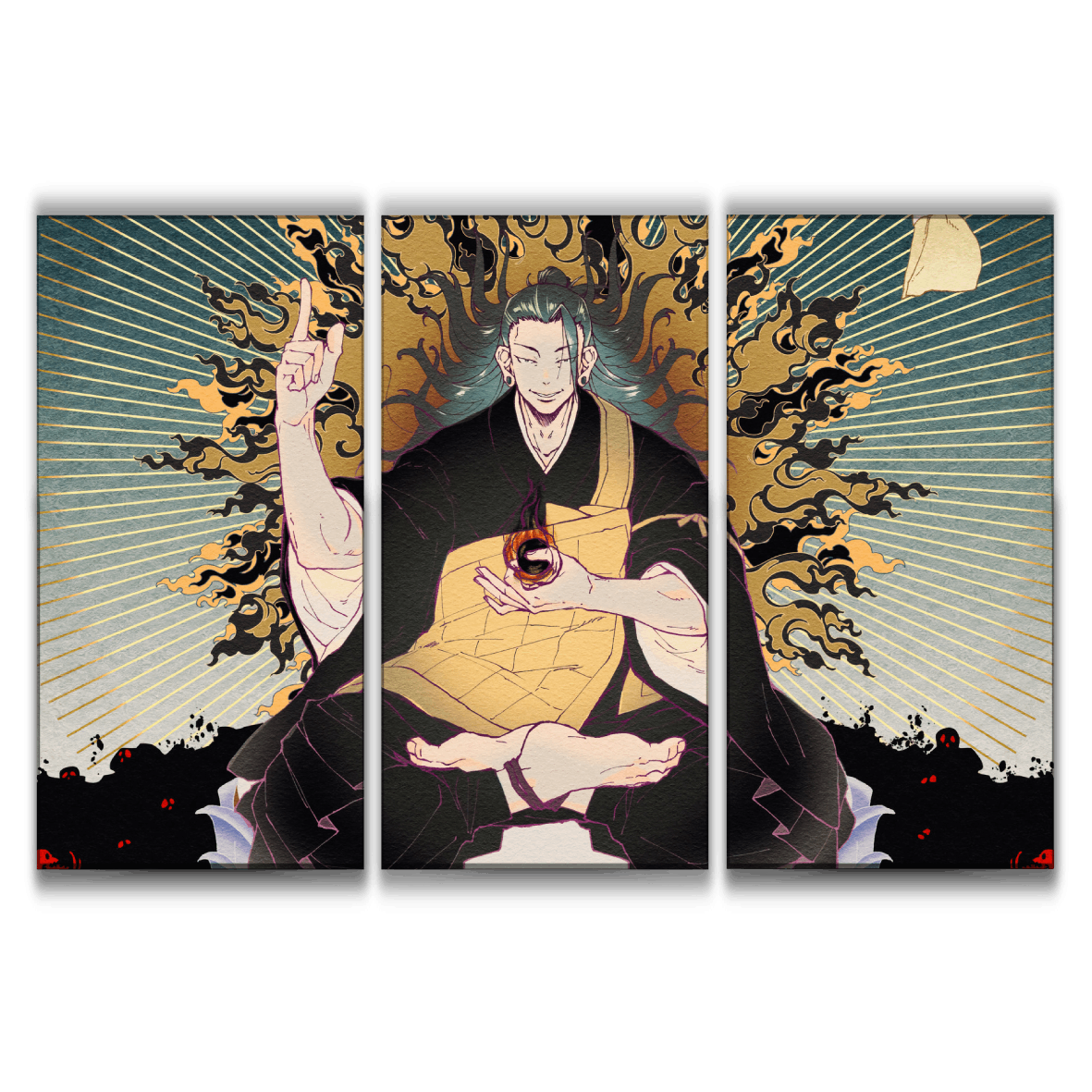Suguru Geto Stylized Poster