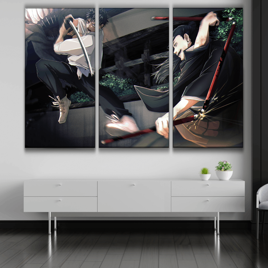 Suguru Geto vs Yuta Poster