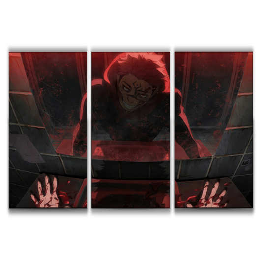 Sukuna Anime Art Poster