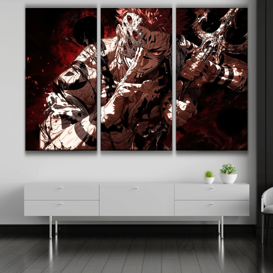 Sukuna Artstyle Poster