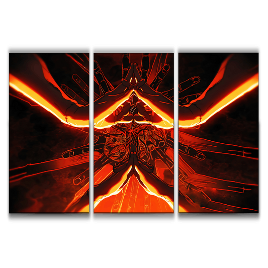 Sukuna Illustration Poster