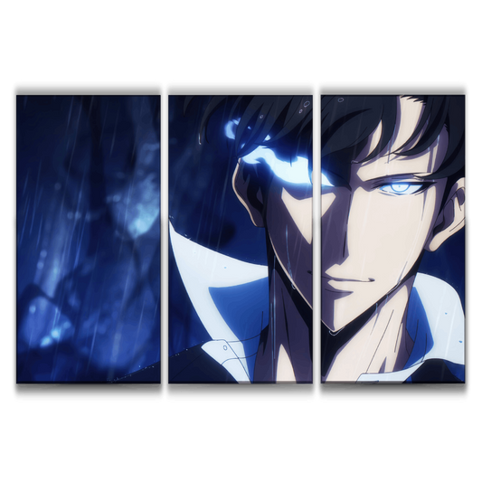 Sung Jin-woo Anime Art Poster