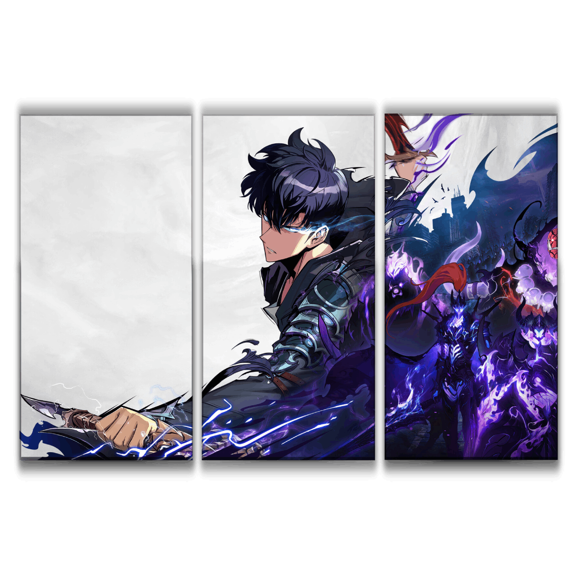 Sung Jin-woo Art Style Poster
