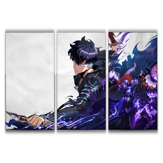 Sung Jin-woo Art Style Poster