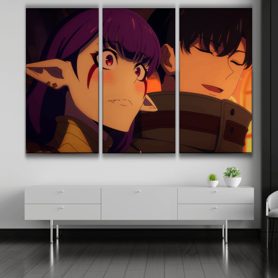 Sung Jin-woo and Esil Poster