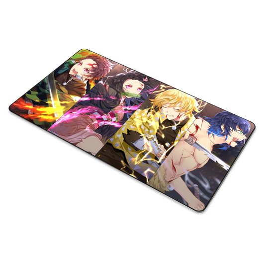 Tanjiro, Zenitsu, Inosuke and Nezuko Mousepad