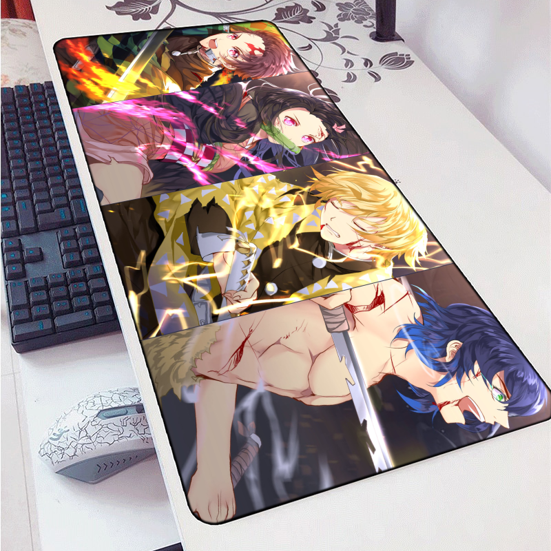 Tanjiro, Zenitsu, Inosuke and Nezuko Mousepad