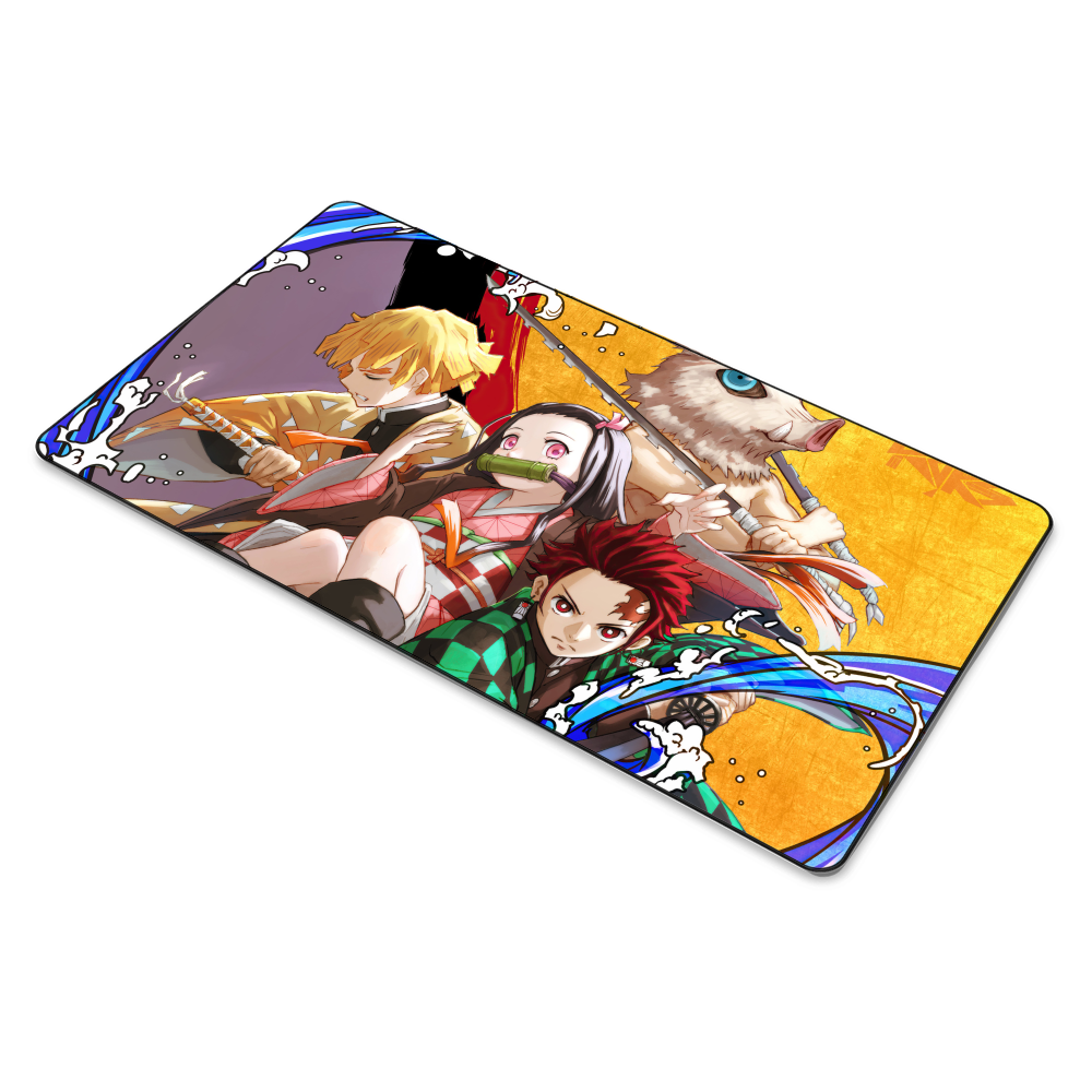 Tanjiro, Zenitsu, Inosuke and Nezuko Mouse Pad