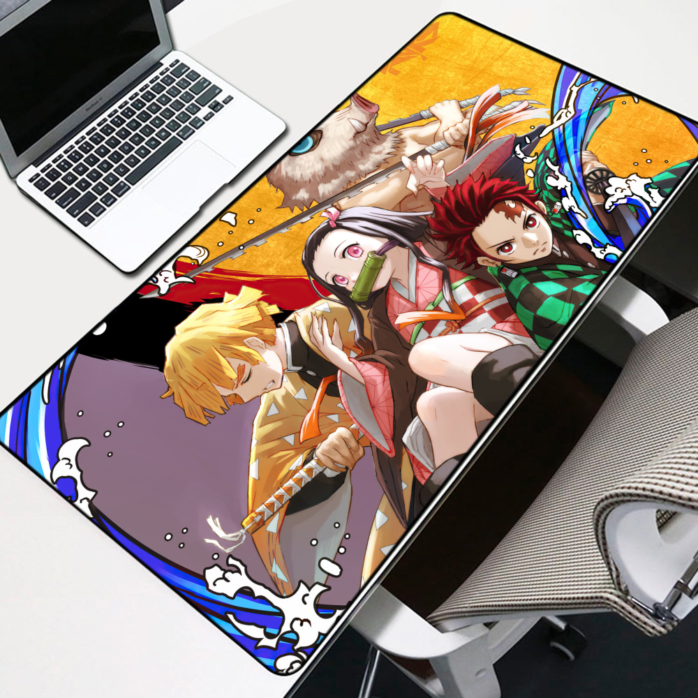 Tanjiro, Zenitsu, Inosuke and Nezuko Mouse Pad