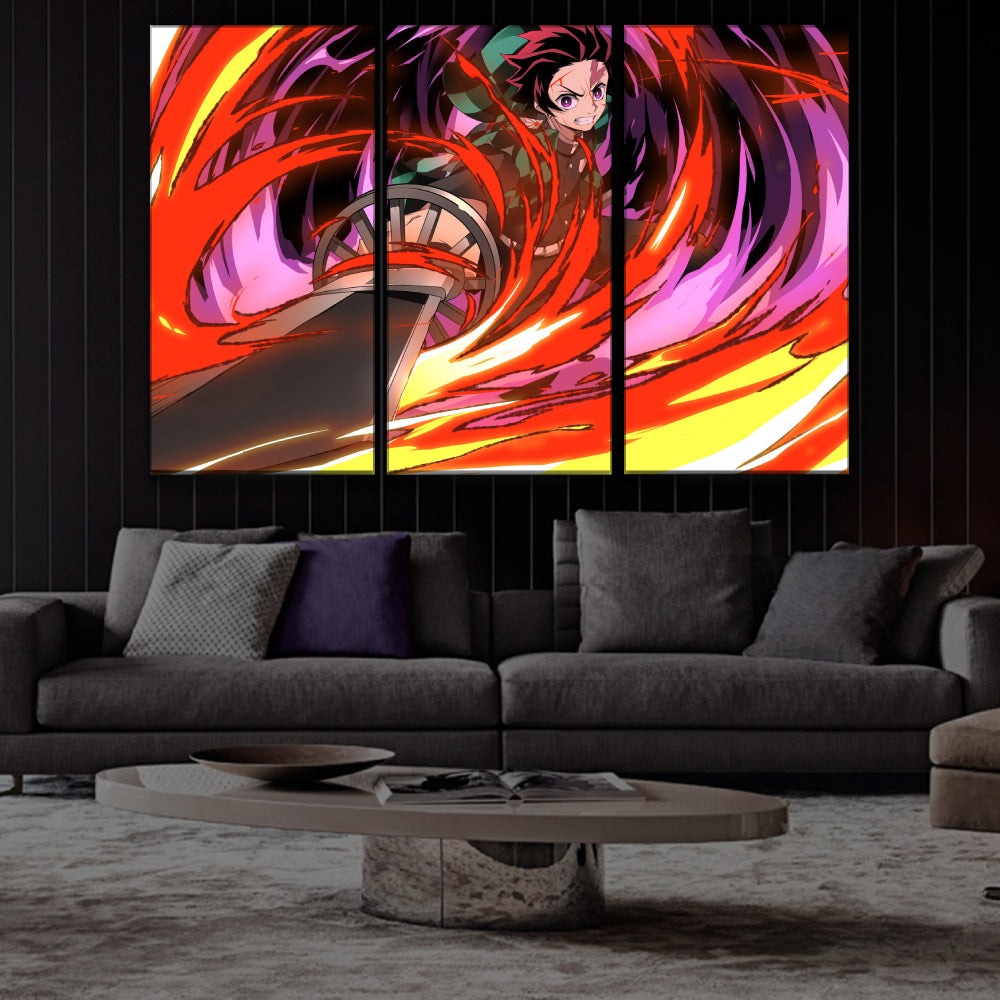 Tanjiro Kamado Canvas Poster