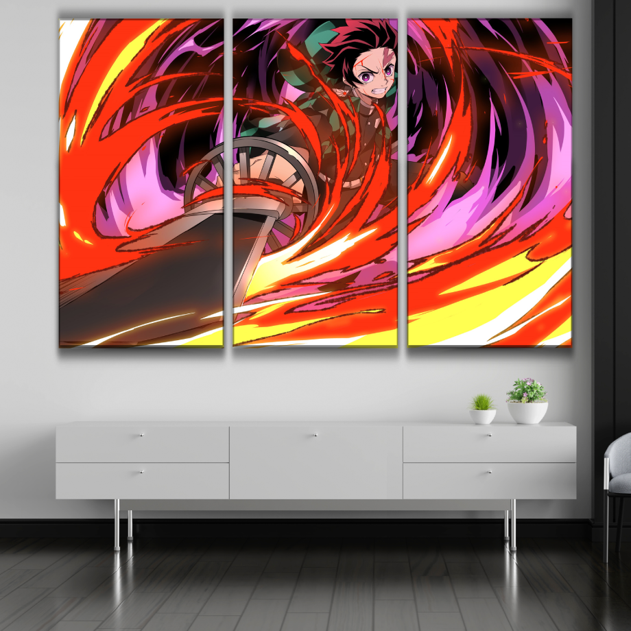 Tanjiro Kamado Canvas Poster