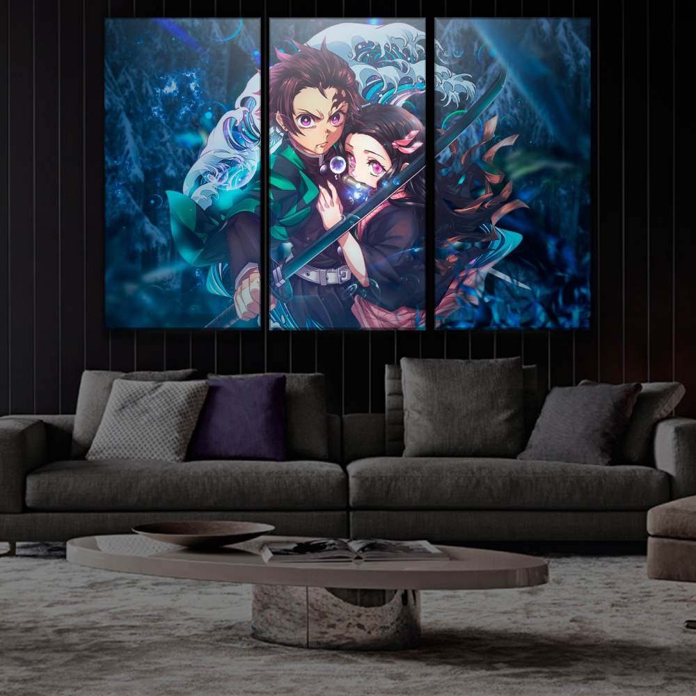 Kamado Tanjiro and Nezuko Poster