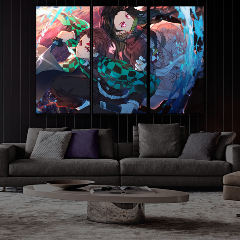 Kamado Tanjiro and Nezuko Wall Poster