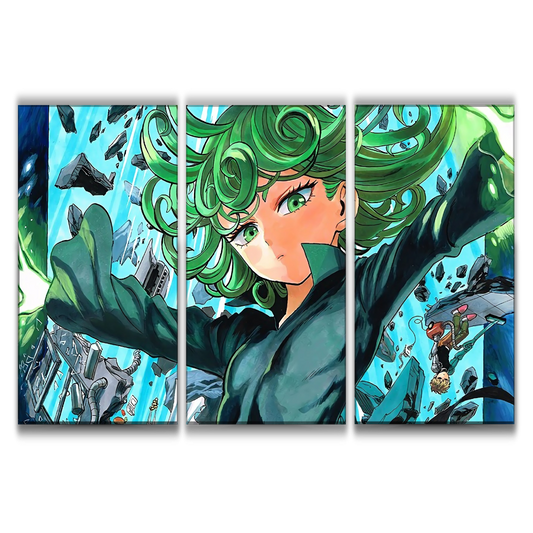 Tatsumaki Art Style Poster