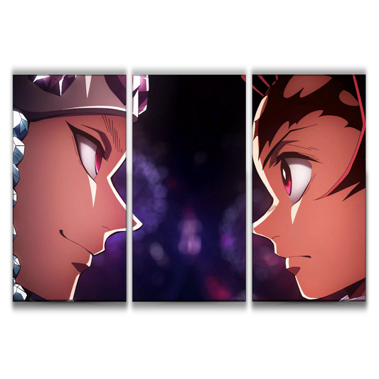 Tanjiro Kamado and Tengen Uzui Poster
