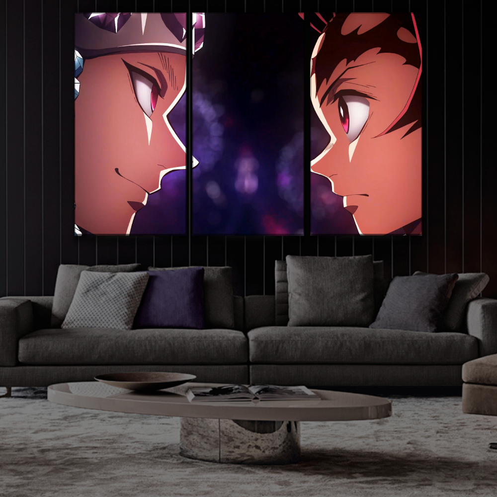 Tanjiro Kamado and Tengen Uzui Poster