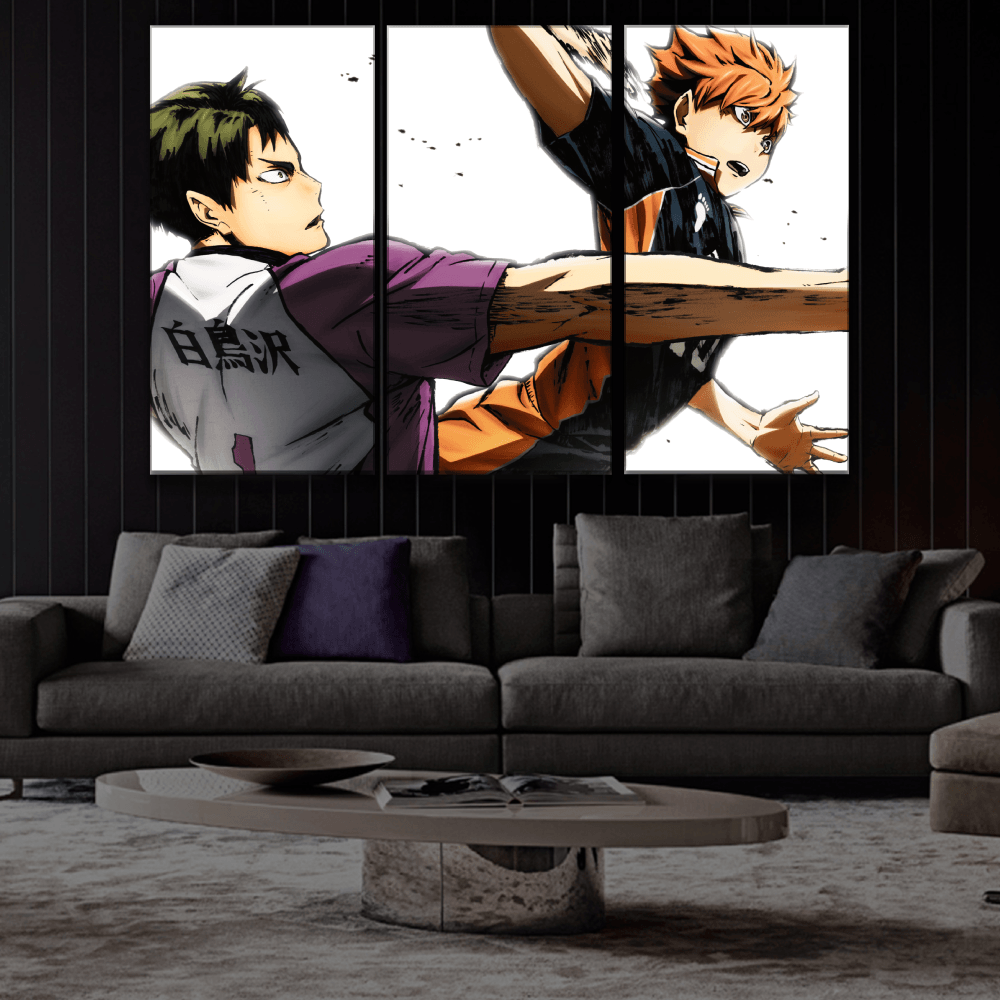 Tobio & Shoyo Anime Poster