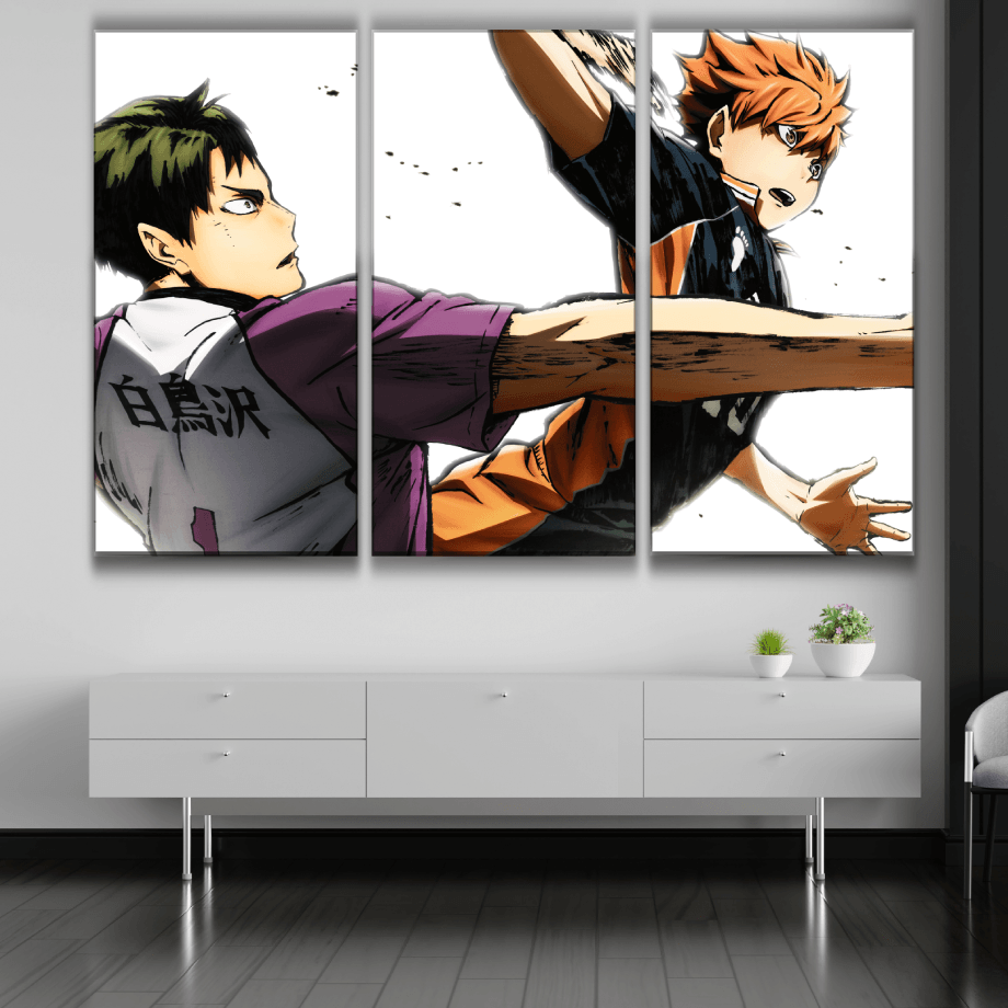 Tobio & Shoyo Anime Poster