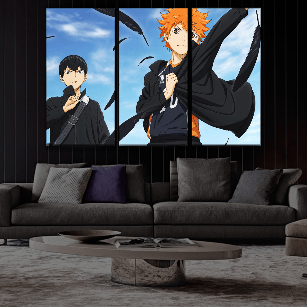 Tobio & Shoyo Art Poster