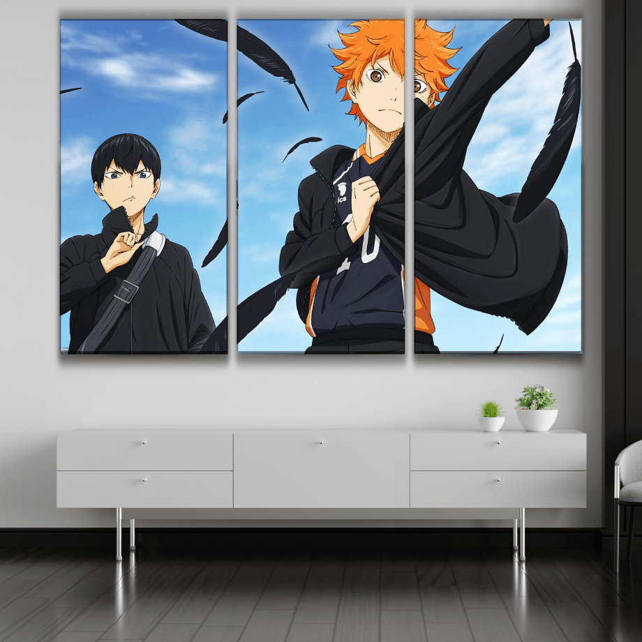 Tobio & Shoyo Art Poster