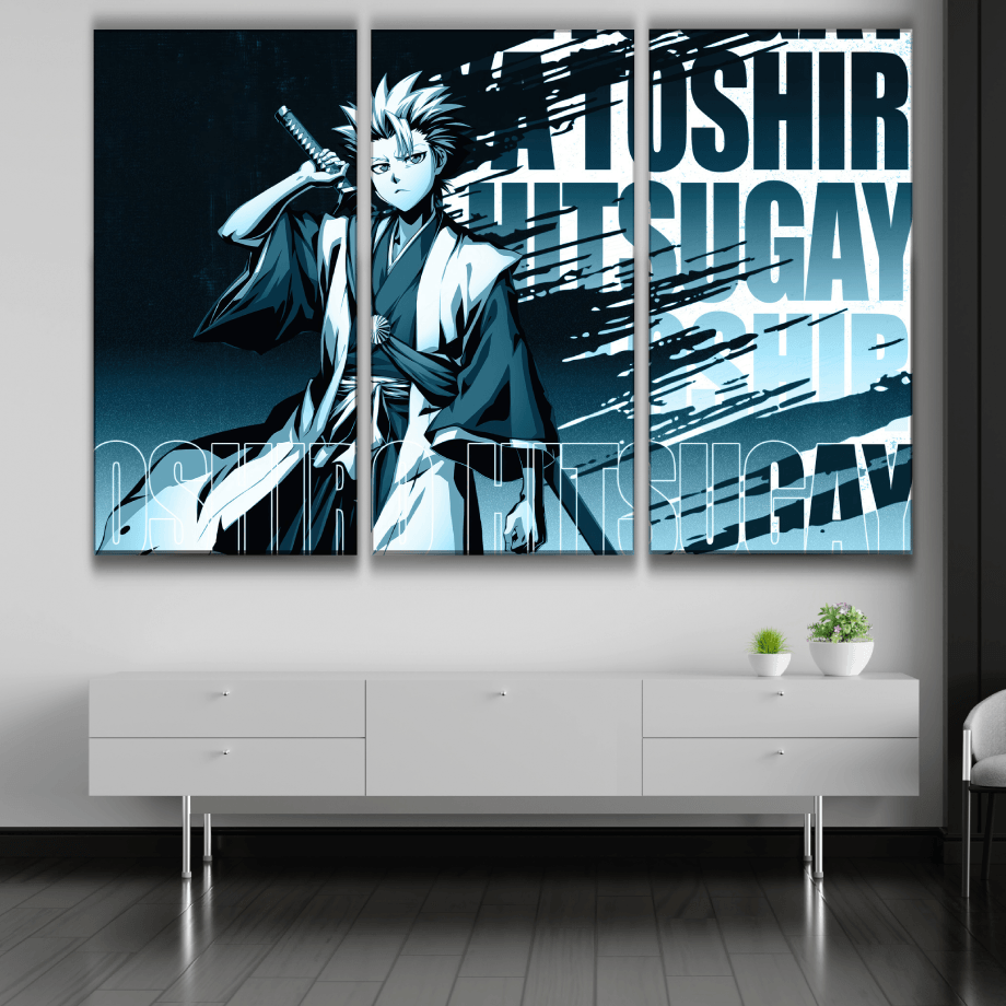 Toshiro Hitsugaya Art Style Poster