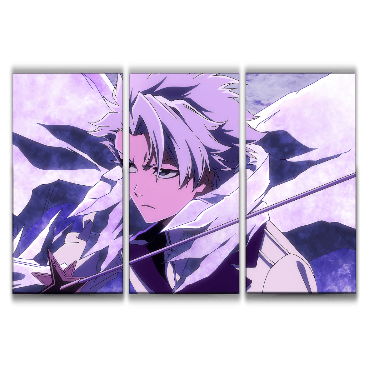 Toshiro Hitsugaya Bankai Anime Poster