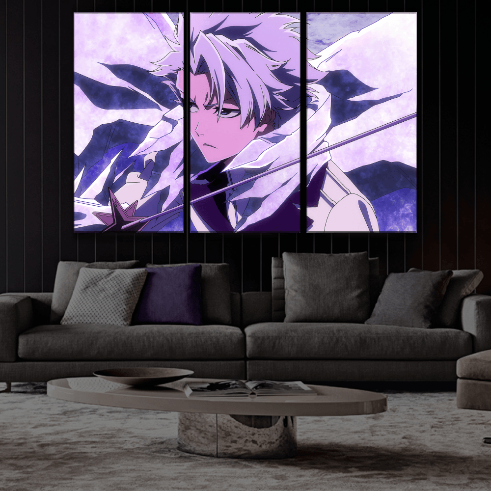 Toshiro Hitsugaya Bankai Anime Poster