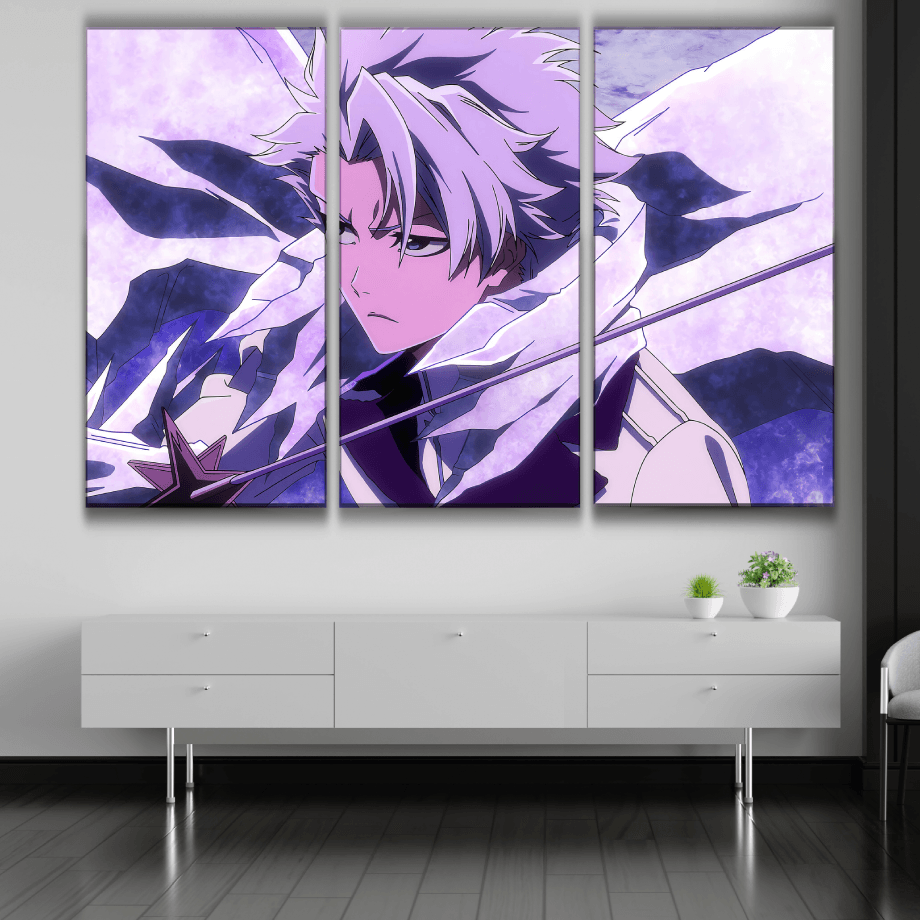 Toshiro Hitsugaya Bankai Anime Poster
