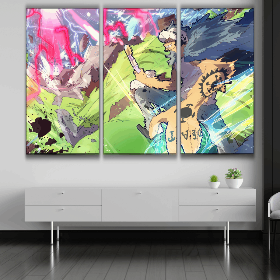 Trafalgar Law Anime Poster