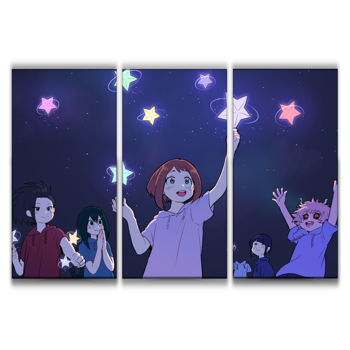 Uraraka and Momo Poster