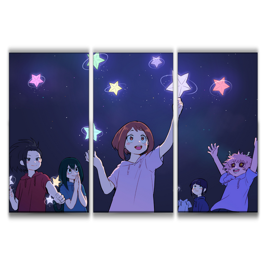 Uraraka and Momo Poster