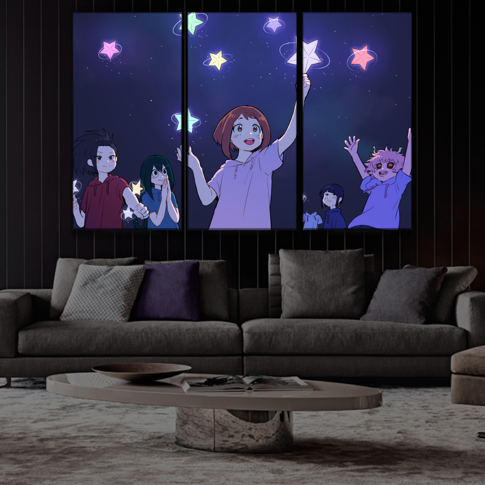 Uraraka and Momo Poster