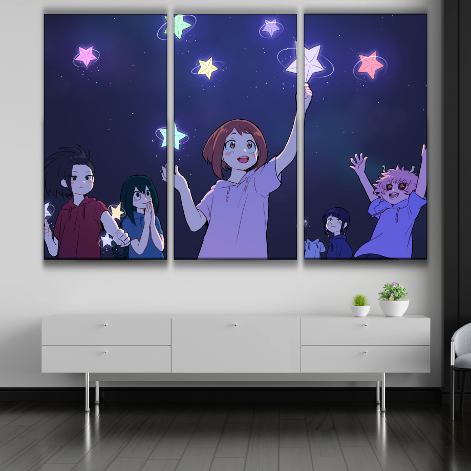 Uraraka and Momo Poster