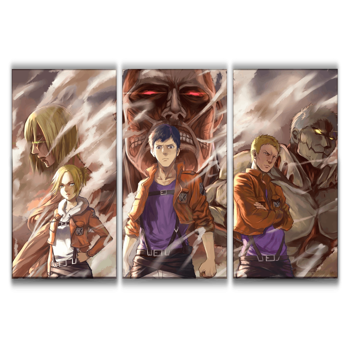 Warriors Attack on Titan Poster