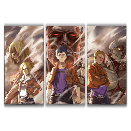 Warriors Attack on Titan Poster