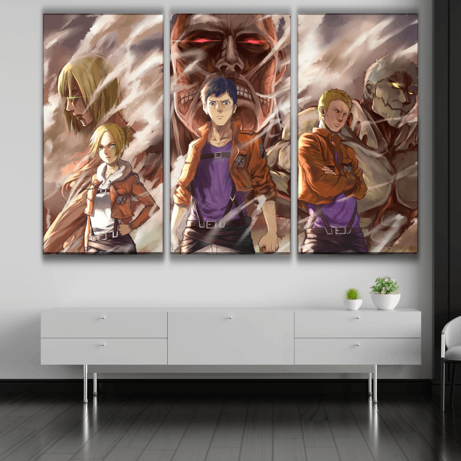 Warriors Attack on Titan Poster