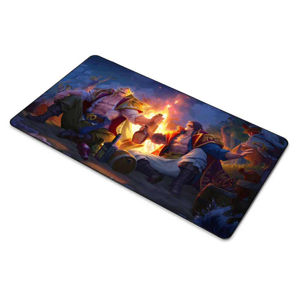 Whitebeard and Gol D. Roger Mouse Pad